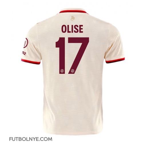 Camiseta Bayern Munich Michael Olise #17 Tercera Equipación 2024-25 manga corta